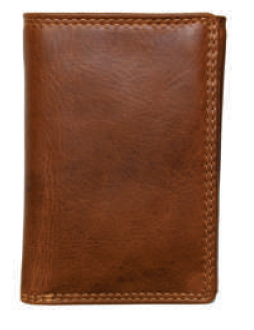 Rugged Earth Leather Wallet, Style 990006