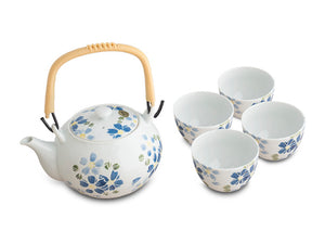 EMF Japanese Tea Set, 5pc Negato Sakura