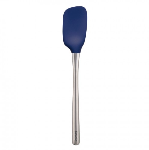 Tovolo Flex-Core S/S Handled Spoonula, Deep Indigo