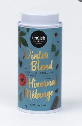 Winter Blend Loose Leaf Herbal Tea Tin, 85g