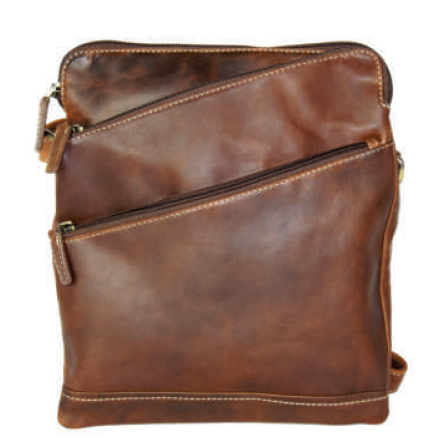 Rugged Earth Leather Purse, Style 199019