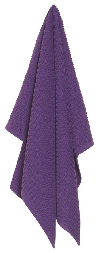Ripple Dishtowel, Prince Purple