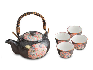 Kyo Miyabi Japanese Tea Set, 5pc