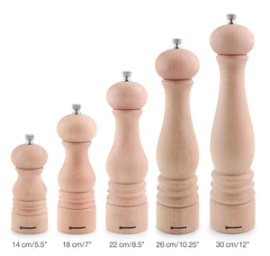 Castell Pepper Mill, Natural Wood Finish 7"