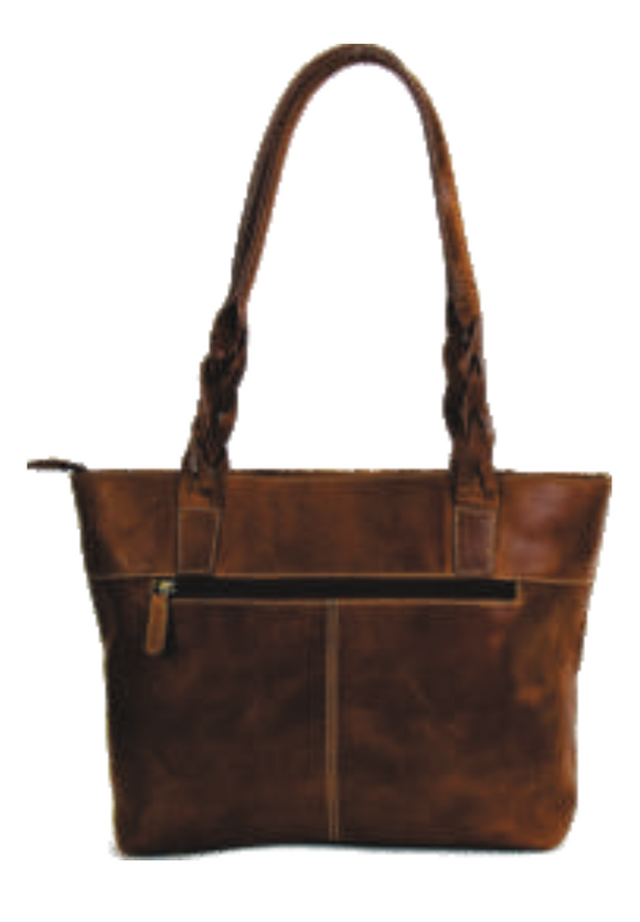 Rugged Earth Leather Purse, Style 199025