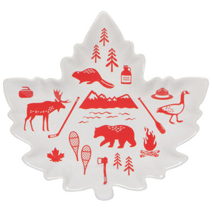 Now Designs Shaped Dish, O Canada