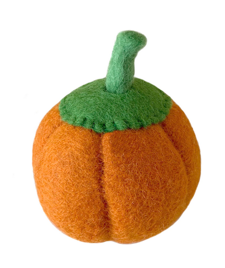 Hamro Felt Dog Toy, Pumpkin