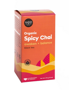 Organic Spicy Chai, 15 Tea Sachets