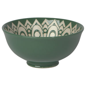 Kala Porcelain Bowl, 4.75" Jade