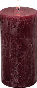 IHR Pillar Candle, Dark Red 5.5" / 14cm