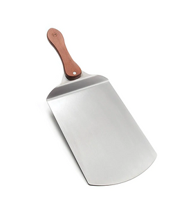 Outset Stainless Steel Pizza Peel w/ Rosewood Handle, 21"