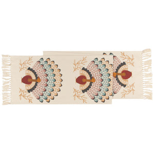 Now Designs Tommy Turkey Table Runner, 13x72"