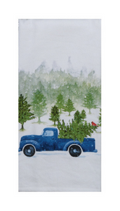 Kay Dee Designs Dual Purpose Terry Towel, Evergreen Wishes