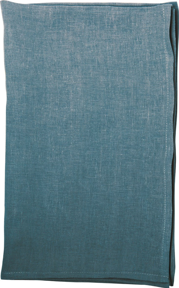 IHR Linen Table Runner, Blue Sea 18x60