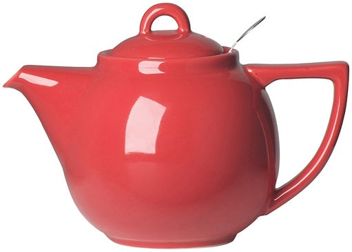 2 Cup Geo Teapot, Red