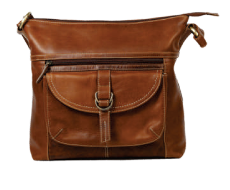 Rugged Earth Leather Purse, Style 199012