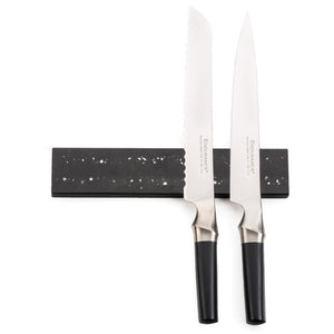 RSVP Magnetic Quartz Knife Bar 10"/Black