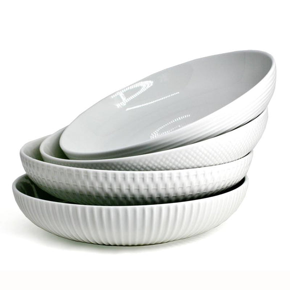 BIA Textured Shallow Bowl, Assorted