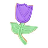 Tulip Polyresin Lavender Cookie Cutter, 3.25"