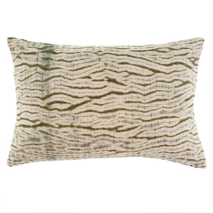 Indaba Lichen Woven Throw Pillow, 16x24"