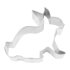 Cottontail Bunny Cookie Cutter, 4" Tinplated