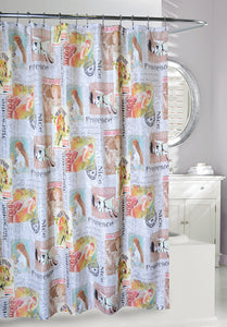 Les Femmes Shower Curtain, 71x71"