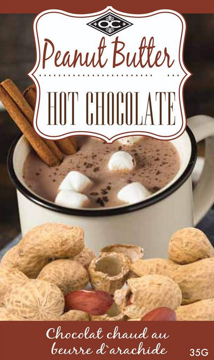 Hot Chocolate, Single Serving - Peanut Butter 35g