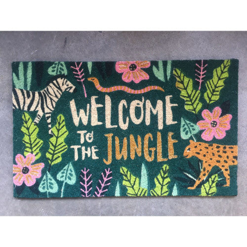 Danica Welcome to the Jungle Doormat, 30x18